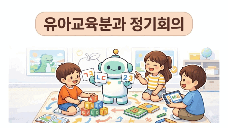 (2026)유아교육분과 정기 회의