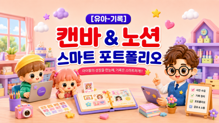 캔바와 노션으로 스마트 포트폴리오